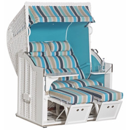 Strandkorb Classic Ocean / uni türkis 2