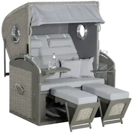 Rustikal 305 Z Bullauge Comfort XL stone-grey 1222